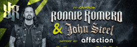 Концерт на Ronnie Romero & John Steel в Пловдив!!