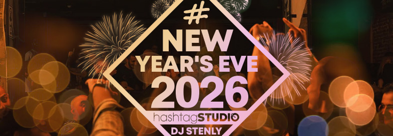 Нова година с DJ Stenly @ HashtagSTUDIO Бургас