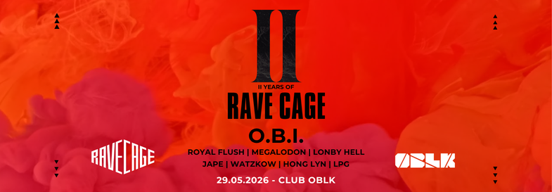 2 Years of Rave Cage | with O.B.I.